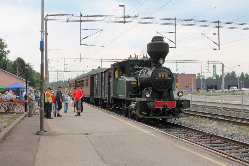 Höyryjuna museon kesätapahtumassa